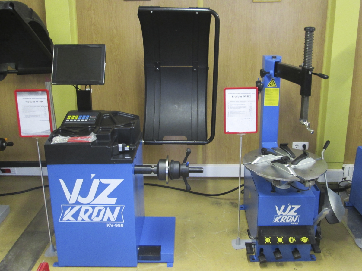 Комплект шиномонтажного оборудования KronVuz